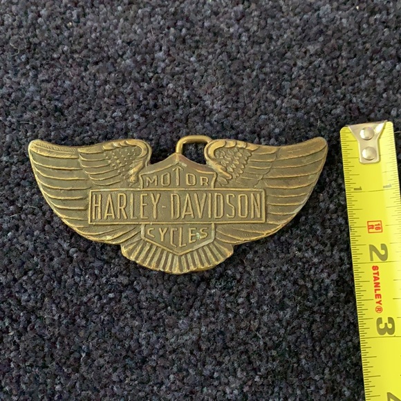 Vintage Harley Davidson belt buckle - Picture 4 of 7